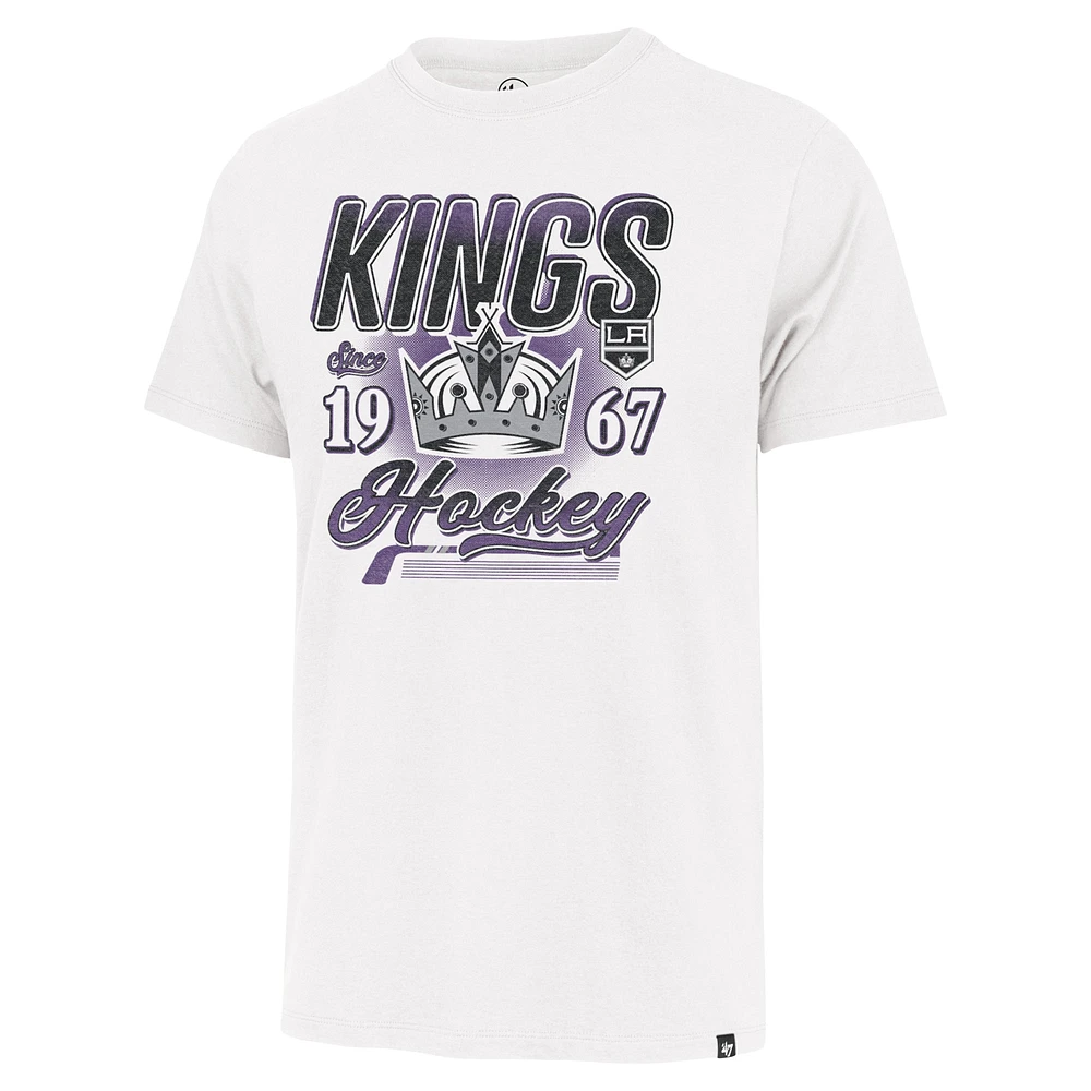 T-shirt Franklin localisé régional des Kings de Los Angeles '47 blanc pour hommes