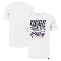 T-shirt Franklin localisé régional des Kings de Los Angeles '47 blanc pour hommes