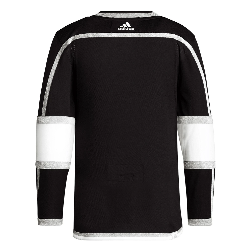 Adidas noir Los Angeles Kings Domicile pour hommes - Maillot authentique Primegreen