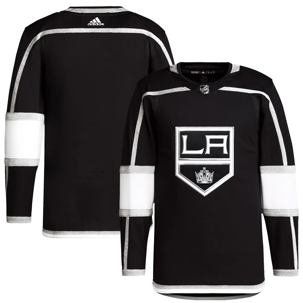Los Angeles Kings adidas Home Primegreen Authentic Pro Blank