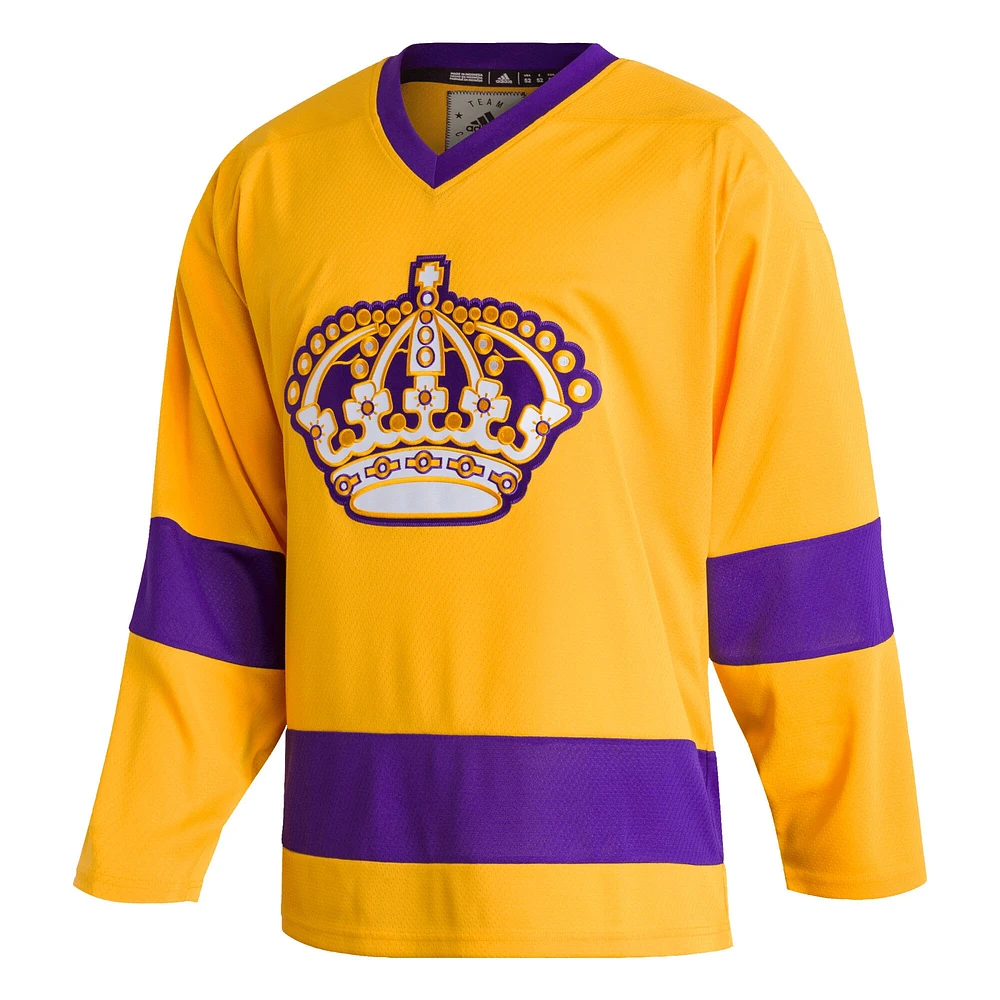 adidas Gold Los Angeles Kings Team Classics Authentic pour homme - Maillot