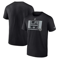 T-shirt secondaire authentique Pro Core Collection des Los Angeles Kings pour homme, noir