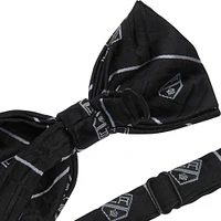 Men's Black Los Angeles Kings Oxford Bow Tie