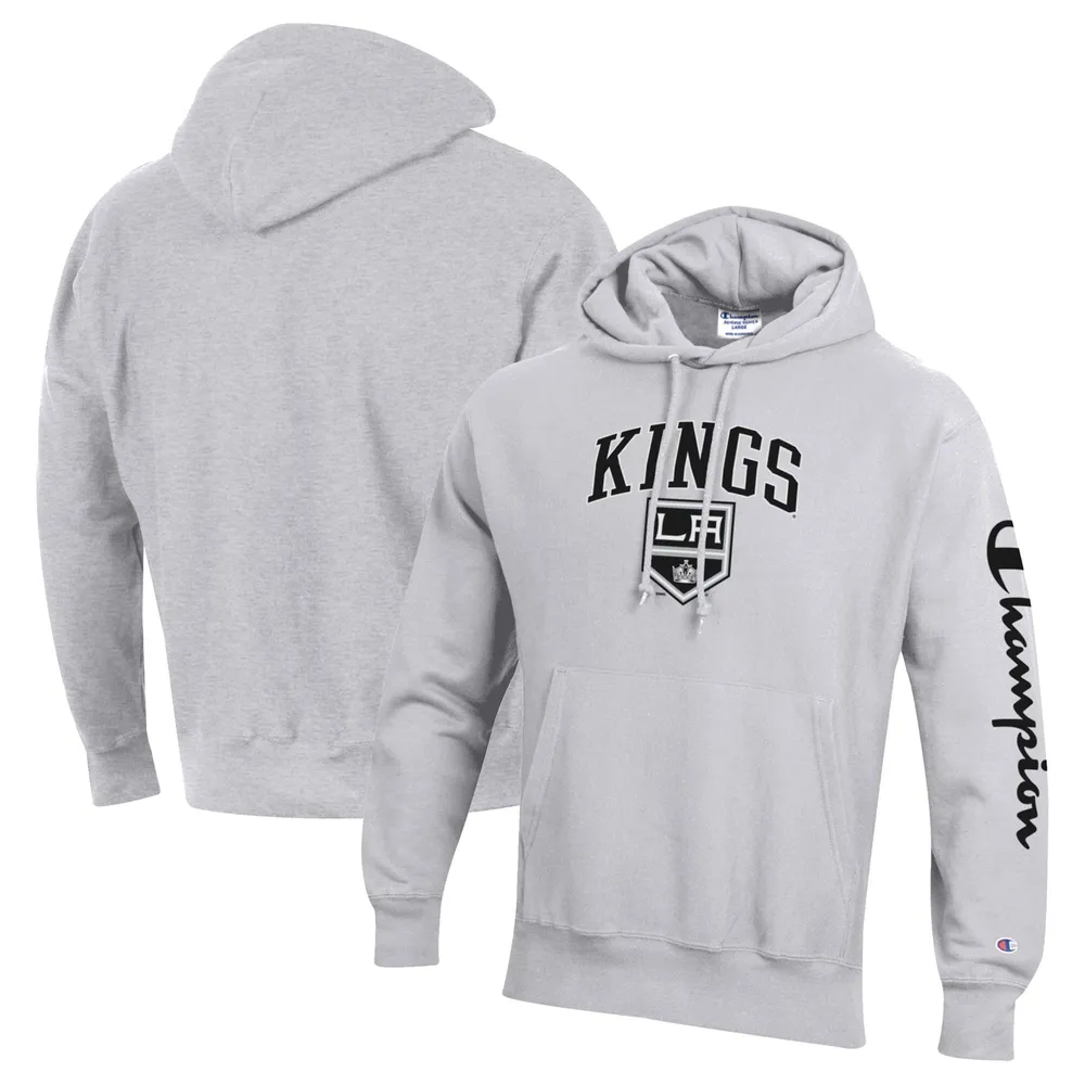 Los Angeles Kings Antigua Victory Pullover Sweatshirt - White