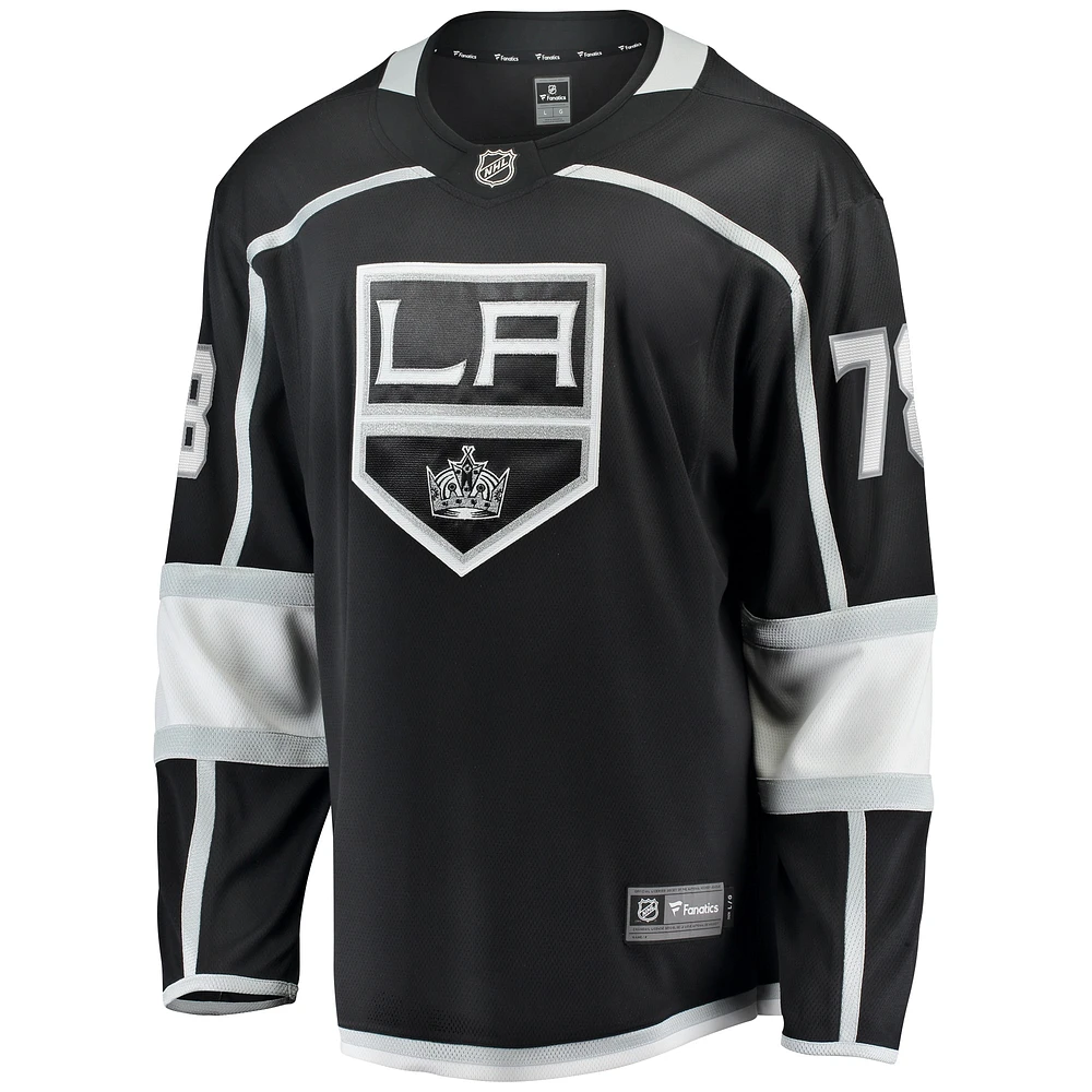 Fanatics pour hommes Alex Laferrière noir Los Angeles Kings Home Premier Breakaway Player Maillot