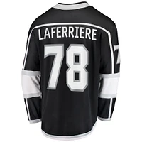 Fanatics pour hommes Alex Laferrière noir Los Angeles Kings Home Premier Breakaway Player Maillot