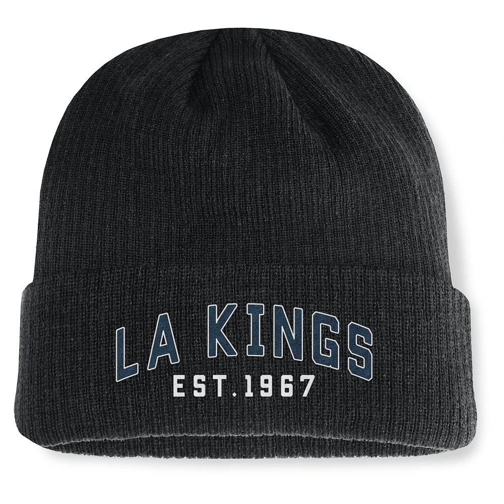 Men's Fanatics Black Los Angeles Kings Andee Cuffed Beanie