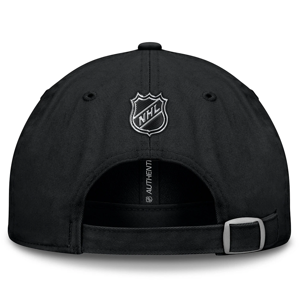 Casquette ajustable authentique Pro Prime des Los Angeles Kings Fanatics pour homme, noire