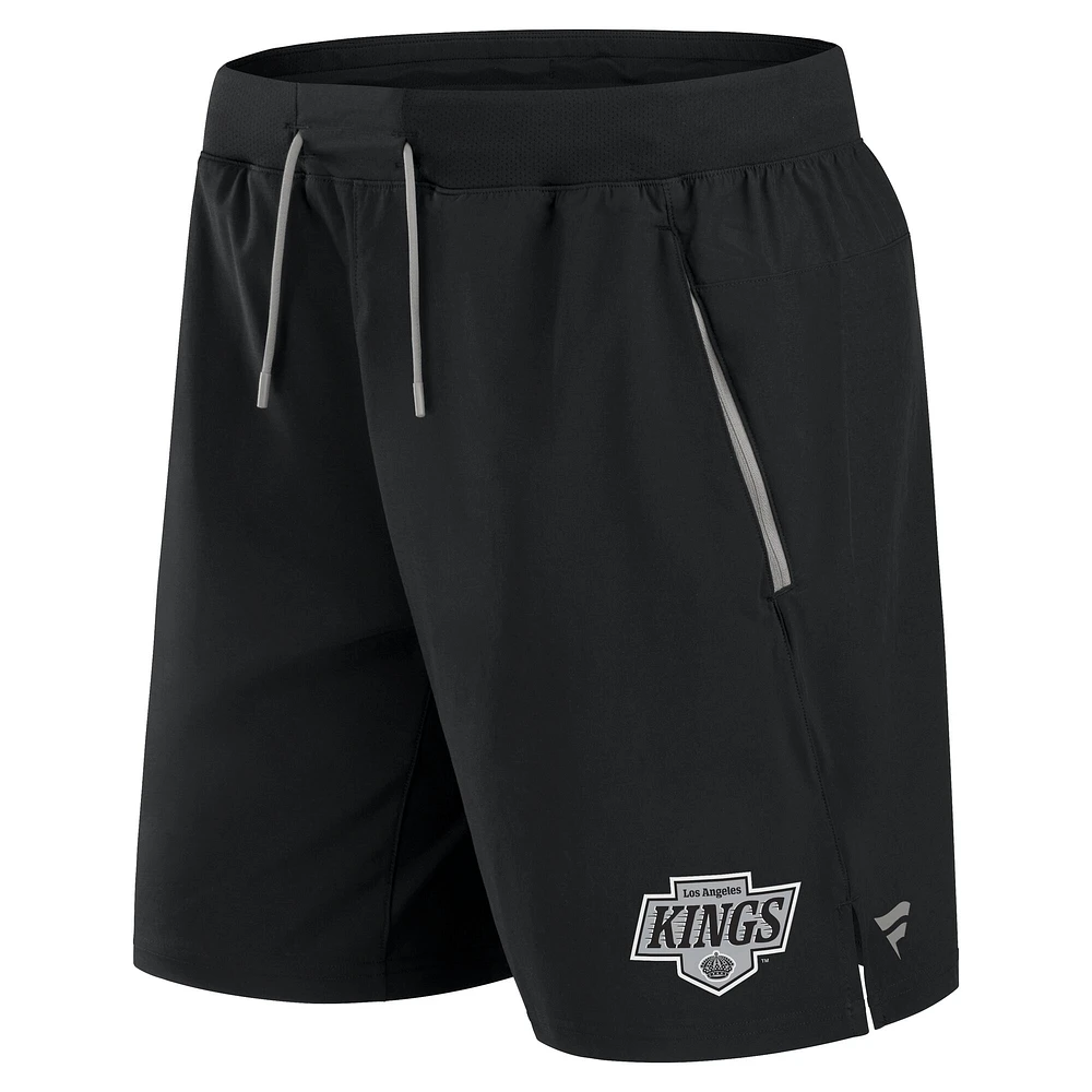 Men's Fanatics  Black Los Angeles Kings Authentic Pro Rink Performance Shorts