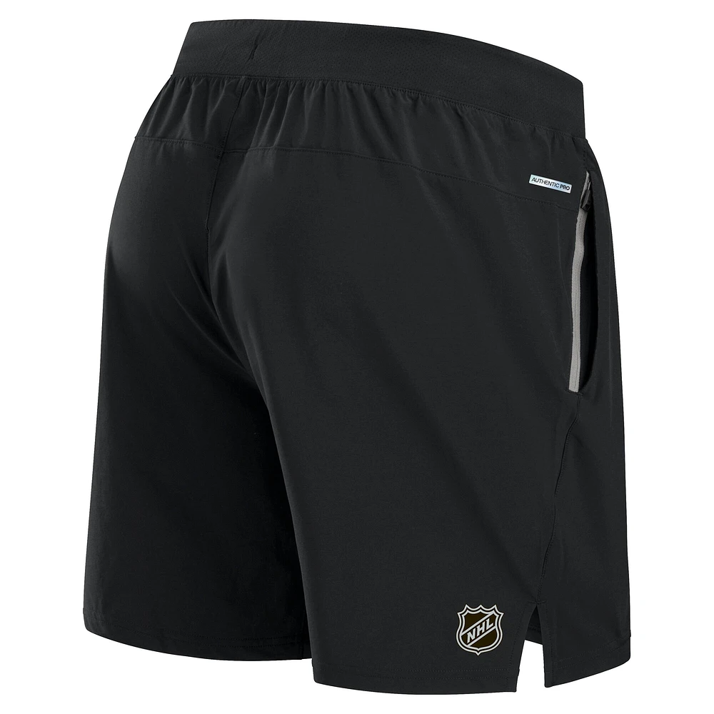 Men's Fanatics  Black Los Angeles Kings Authentic Pro Rink Performance Shorts