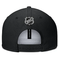 Casquette Snapback authentique Pro Rink des Los Angeles Kings Fanatics pour homme noire