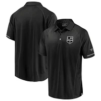 Men's Fanatics Black Los Angeles Kings Authentic Pro Rinkside Polo