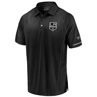 Men's Fanatics Black Los Angeles Kings Authentic Pro Rinkside Polo