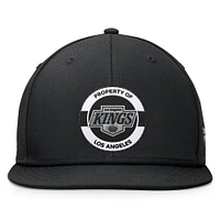 Casquette Snapback Authentic Pro Training Camp Fanatics pour hommes, noire, Los Angeles Kings