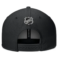 Casquette Snapback Authentic Pro Training Camp Fanatics pour hommes, noire, Los Angeles Kings