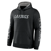 Sweat à capuche en polaire Big City Legacy Los Angeles Kings noir Fanatics pour homme