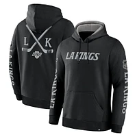 Sweat à capuche en polaire Big City Legacy Los Angeles Kings noir Fanatics pour homme