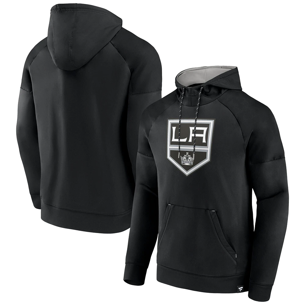 Sweat à capuche noir emblématique des Los Angeles Kings Fanatics pour hommes