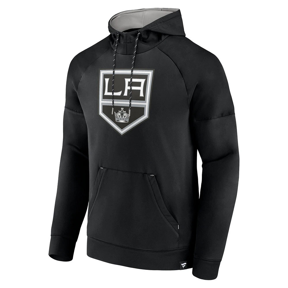 Sweat à capuche noir emblématique des Los Angeles Kings Fanatics pour hommes