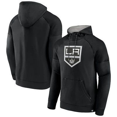 Sweat à capuche noir emblématique des Los Angeles Kings Fanatics pour hommes