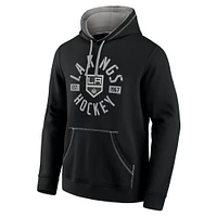 Men's Fanatics Black Los Angeles Kings Score Pullover Hoodie