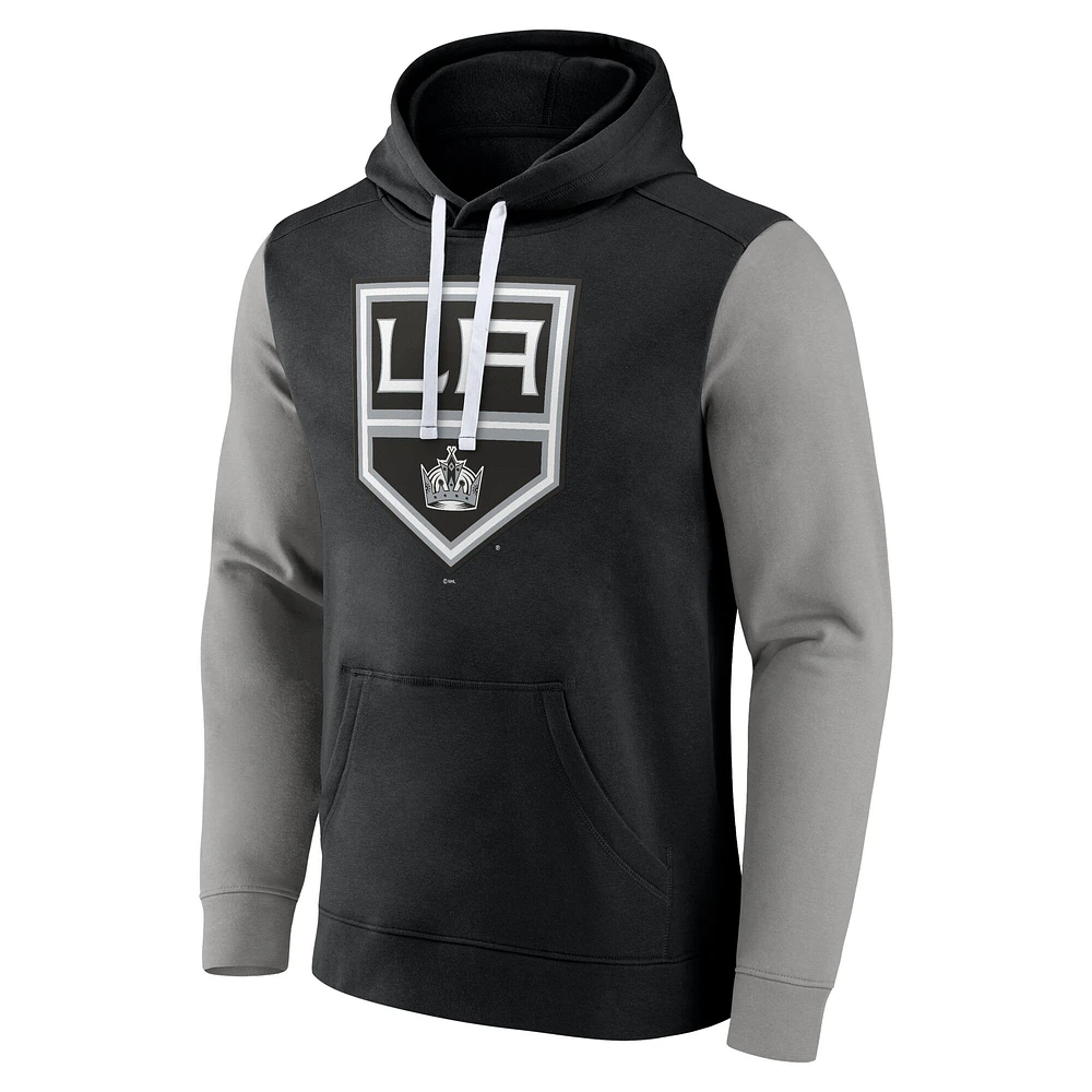 Men's Fanatics  Black Los Angeles Kings Team Pullover Hoodie