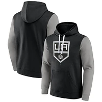Men's Fanatics  Black Los Angeles Kings Team Pullover Hoodie