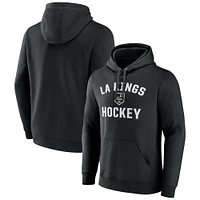 Sweat à capuche noir Fanatics Los Angeles Kings Victory Arch pour homme