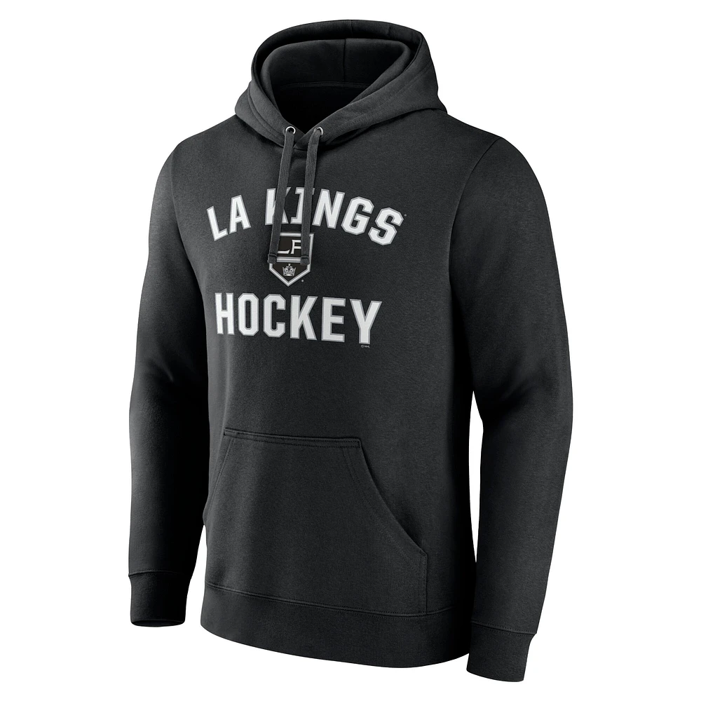 Sweat à capuche noir Fanatics Los Angeles Kings Victory Arch pour homme