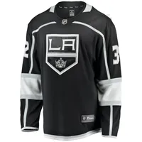 Fanatics, Shirts, Fanatics La Kings Nhl Breakaway 32 Quick Hockey Jersey  Mens Size Large New