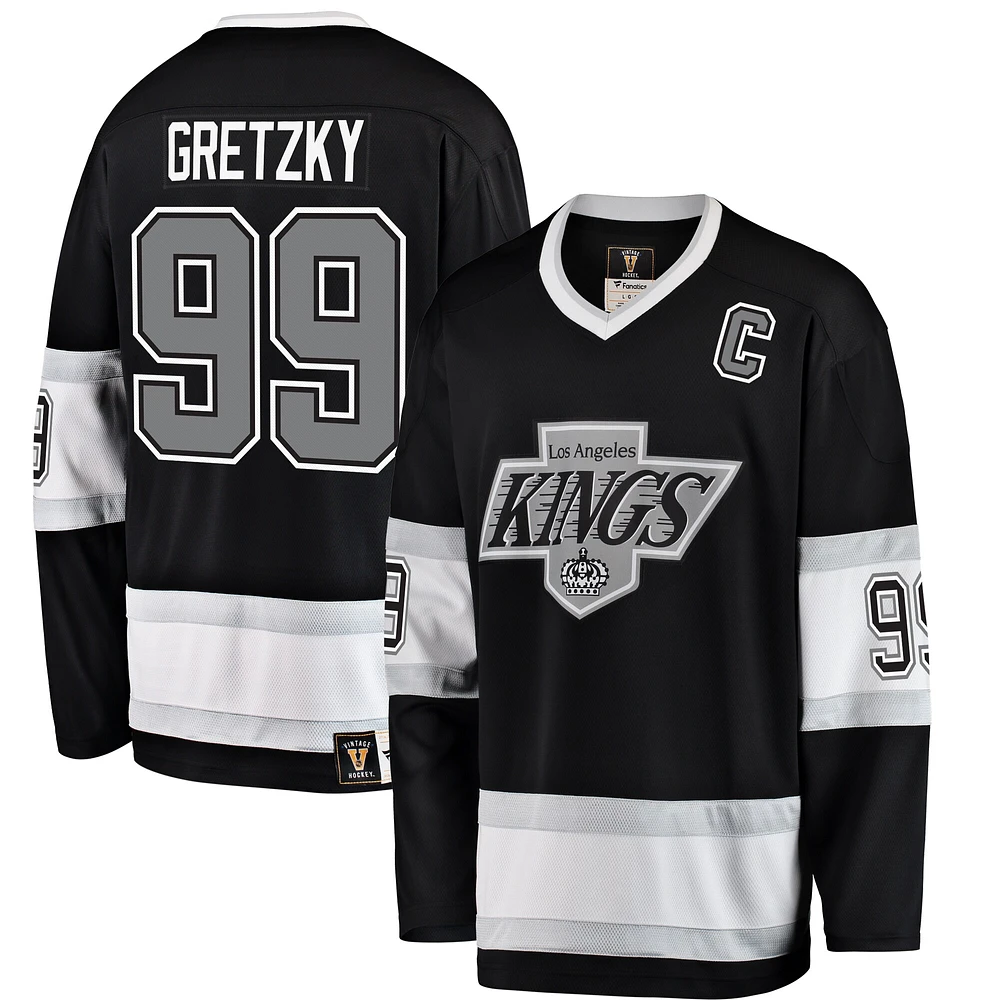 Lids Wayne Gretzky Los Angeles Kings Fanatics Branded Premier Breakaway  Retired Player Jersey - Black
