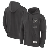 Men's Fanatics Charcoal Los Angeles Kings Future Ground Info Pullover Hoodie