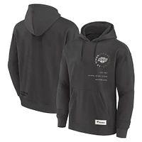 Men's Fanatics Charcoal Los Angeles Kings Future Ground Info Pullover Hoodie