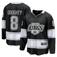 Maillot de joueur à domicile Premier Breakaway Los Angeles Kings noir Drew Doughty Fanatics pour homme