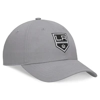 Casquette ajustable gris Los Angeles Kings Extra Time Fanatics pour hommes