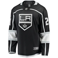 Men's Fanatics Jordan Spence Black Los Angeles Kings Home Premier Breakaway Player Jersey