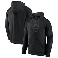 Men's Fanatics  Los Angeles Kings Black Ice Defender Raglan Pullover Hoodie