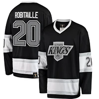 Fanatics pour hommes Luc Robitaille Noir Los Angeles Kings Premier Breakaway Maillot de joueur retraité