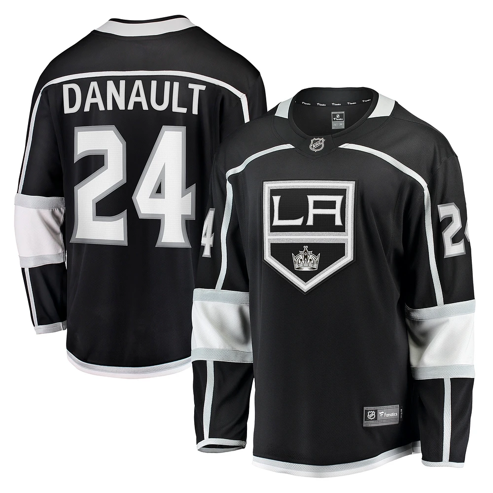 Men's Fanatics Phillip Danault Black Los Angeles Kings Home Breakaway Player Jersey