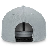 Casquette ajustable Fanatics Silver Los Angeles Kings Fundament pour homme