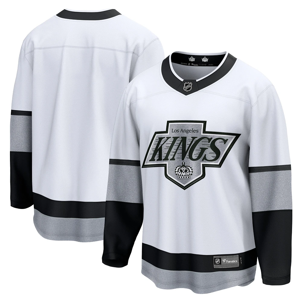 Men's Fanatics White Los Angeles Kings Alternate Premier Breakaway Team - Jersey