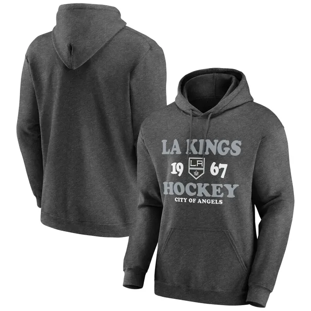 Los Angeles Kings Antigua Victory Full-Zip Jacket - Heather Gray