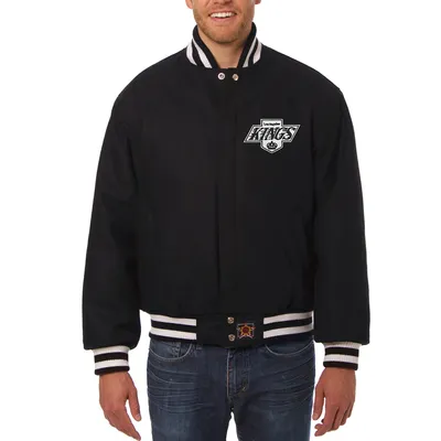 Los Angeles Kings JH Design All Wool Jacket Black