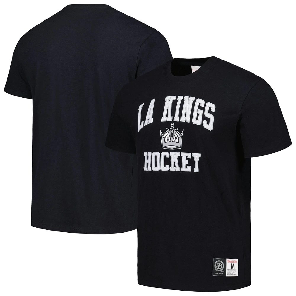 Men's Mitchell & Ness Black Los Angeles Kings Legendary Slub T-Shirt