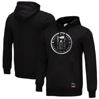 Sweat A capuche pour hommes Mitchell & Ness Dustin marron noir Los Angeles Kings Forever King