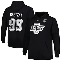 Sweat à capuche avec nom et numéro des Kings de Los Angeles Mitchell & Ness Wayne Gretzky pour hommes