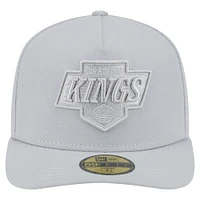 Casquette ajustée A-Frame 59FIFTY pour homme avec coloris gris Los Angeles Kings de New Era