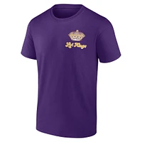 Men's Purple Los Angeles Kings Never Over T-Shirt