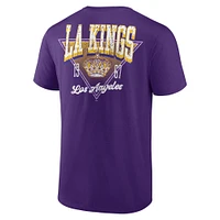 Men's Purple Los Angeles Kings Never Over T-Shirt