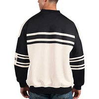 Sweat-shirt à col rond en polaire Starter White Los Angeles Kings Defense pour hommes